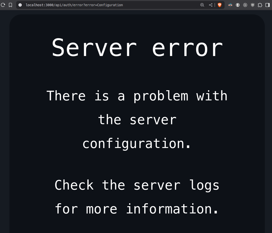 authjs with nextjs failing with google signin